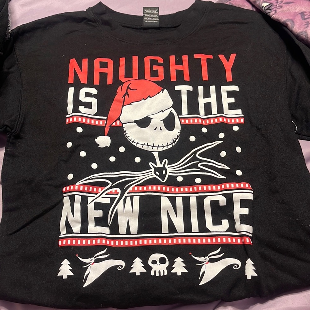 Nightmare Before Christmas holiday sweater